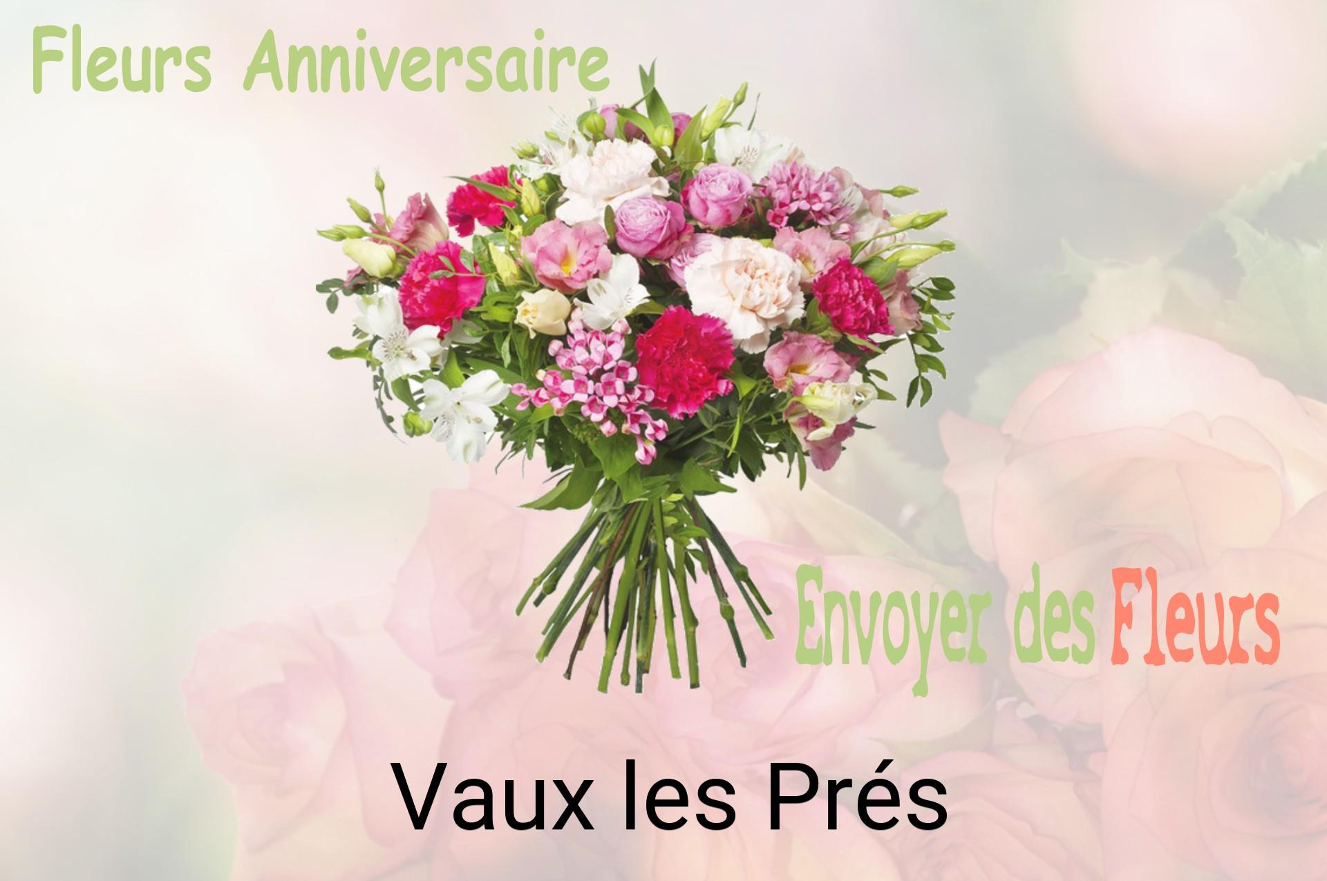 Bouquet de fleurs d’anniversaire livré à Vaux-les-Prés
